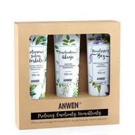 Odżywki do włosów - Anwen Anwen zestaw 3 odżywek do niskiej porowatości akacja bez zielona herbata) - miniaturka - grafika 1
