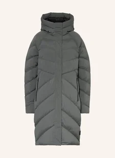 Jack Wolfskin Płaszcz Puchowy Marienplatz gruen - Płaszcze damskie - miniaturka - grafika 1
