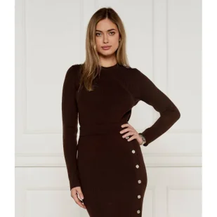 Pinko Wełniany sweter MAGLIA | Regular Fit - Swetry damskie - miniaturka - grafika 1