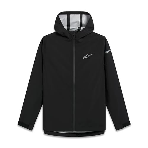 Alpinestars Kascade Rain Jacket męska kurtka sportowa, kurtka outdoorowa dla mężczyzn, czarna, XL