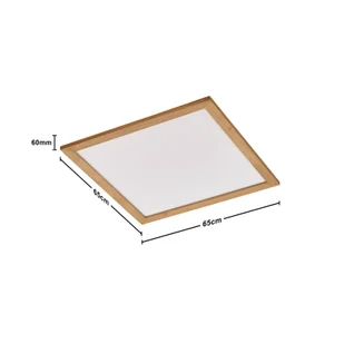 Panel LED Quitani Aurinor, dąb naturalny, 68 cm - Lampy pozostałe - miniaturka - grafika 2