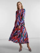 Sukienki - YAS Sukienka koszulowa Alira 26027838 Kolorowy Relaxed Fit - miniaturka - grafika 1