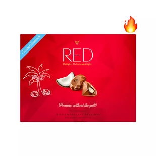 Praliny mleczne RED z kokosowym nadzieniem 132 g Red M00-AE02-75815 - Batoniki - miniaturka - grafika 1