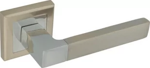Klamka Tiagra z krótkim szyldem nikiel/chrom - Klamki - miniaturka - grafika 1