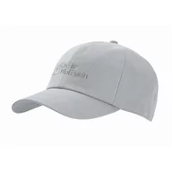 Czapki męskie - Czapka z daszkiem Jack Wolfskin BASEBALL CAP silver grey - ONE SIZE - miniaturka - grafika 1