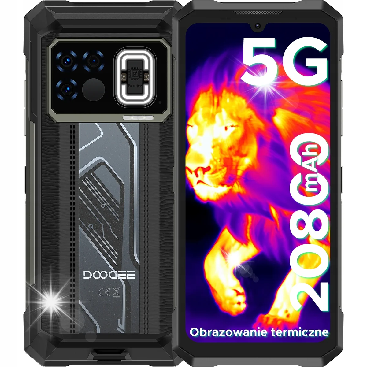 Doogee Fire 6 MAX 5G 8+12/256GB Czarny