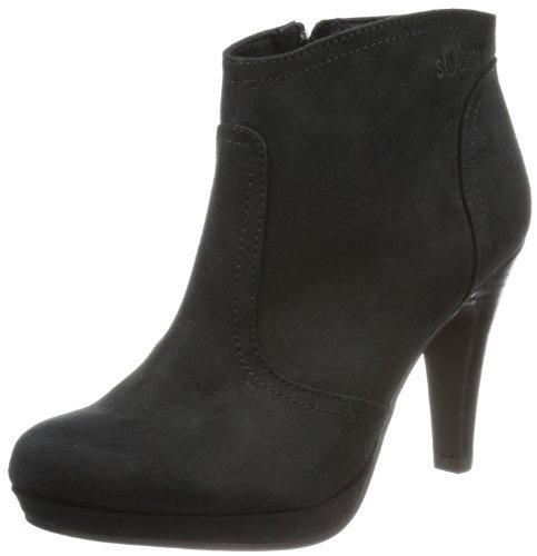 s.Oliver Casual 5-5-25363-21 damskie kozaki, Czarny (Black 001), 40 EU