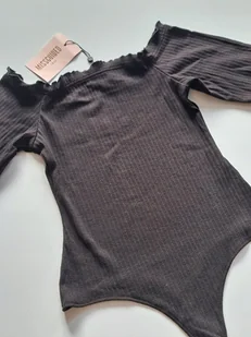 MISSGUIDED TALL BODY DAMSKIE R. 36 CZARNE KRÓTKI RĘKAW STRINGI - Odzież ciążowa - miniaturka - grafika 1