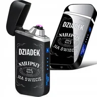 Trafika - ZAPALNICZKA PLAZMOWA LED GRAWER DZIADEK BABCIA Y3 - miniaturka - grafika 1