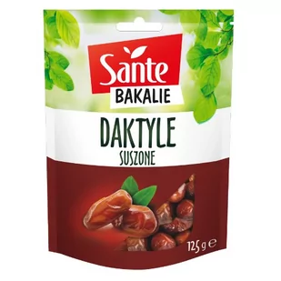 SANTE Daktyle suszone 125g - Sante - Owoce świeże i suszone - miniaturka - grafika 1