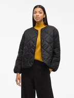 Kurtki damskie - Vila Kurtka pikowana "Vidune" w kolorze czarnym - miniaturka - grafika 1