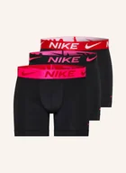 Majtki damskie - Nike Bokserki Dri-Fit Essential Micro, 3 Szt. schwarz - miniaturka - grafika 1