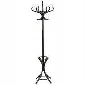 Wieszaki i stojaki - Stojący wieszak do domu czarny na ubrania do przedpokoju na odzież - miniaturka - grafika 1