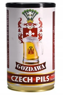 Piwo domowe GOZDAWA CZECH PILS brewkit 1,7kg na 23l - Syropy i koncentraty owocowe - miniaturka - grafika 1