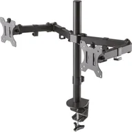 Uchwyty do monitorów - NewStar Uchwyt biurkowy na dwa monitory 10-32 FPMA-D550DBLACK TLNSTLAFD550DBL - miniaturka - grafika 1