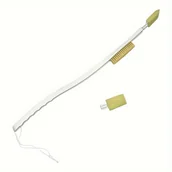 Inne - TEMU Szczotka do czyszczenia stóp z wysuwaną rączką, szczotka do stóp z długim zasięgiem bez konieczności schylania się, z dołączoną gąbką do mycia - miniaturka - grafika 1