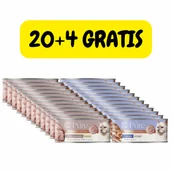 Mokra karma dla kotów - PetRepublic Pure filet z kurczaka + tuńczyk w sosie 24x80g - miniaturka - grafika 1
