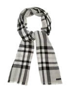 Apaszki i szaliki damskie - Szal w szkocką kratę - miniaturka - grafika 1