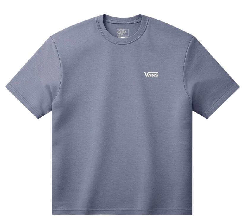 T-shirt Męski VANS LEFT CHEST SS Glacial Slate VN000R9XFOI1 L