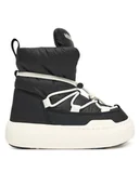 Buty dla dziewczynek - Moon Boot Śniegowce Jr Park lace Mid 80D3440070 S Czarny - miniaturka - grafika 1