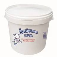 Szybkie dania obiadowe - Śmietana 18% Wiadro 5 Kg Figand - miniaturka - grafika 1