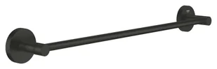 Grohe QuickFix Start - Wieszak na ręcznik, długość 50 cm, czarny mat 411972430 - Wieszaki łazienkowe - miniaturka - grafika 1
