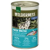 Mokra karma dla psów - REAL NATURE WILDERNESS Adult Fresh Water — śledź, łosoś i kaczka 6x400 g - miniaturka - grafika 1