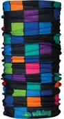 Czapki i chusty sportowe damskie - Viking Chusta wielofunkcyjna Regular czarna 1166 - miniaturka - grafika 1