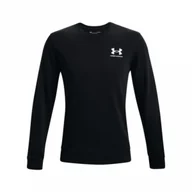 Bluzy sportowe męskie - Męska bluza dresowa nierozpinana UNDER ARMOUR UA RIVAL TERRY LC CREW - miniaturka - grafika 1