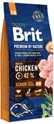 Sucha karma dla psów - Brit Premium by Nature Senior S/M - 15 kg Dostawa GRATIS! - miniaturka - grafika 1
