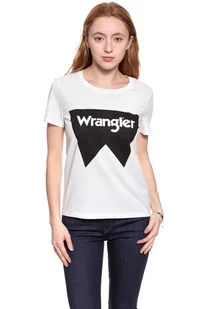 WRANGLER T SHIRT DAMSKI FESTIVAL TEE OFFWHITE W7016EV02 112130889 - Wrangler - Koszulki i topy damskie - miniaturka - grafika 1
