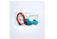 Dodatki do ciast w proszku - Figurka cukrowa syrenka syrena - miniaturka - grafika 1