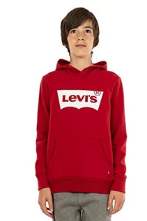 Bluzy dla chłopców - Levi's Kids LVB BATWING SCREENPRINT bluza chłopięca 2-8 lat, Levis Red/White, 24 miesi?cy - grafika 1