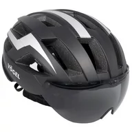 Kaski rowerowe - Kask rowerowy VÖGEL VKA-927 Czarno-srebrny MTB  rozmiar S/M) - miniaturka - grafika 1