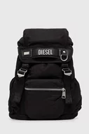 Plecaki - Diesel plecak damski kolor czarny mały gładki - miniaturka - grafika 1