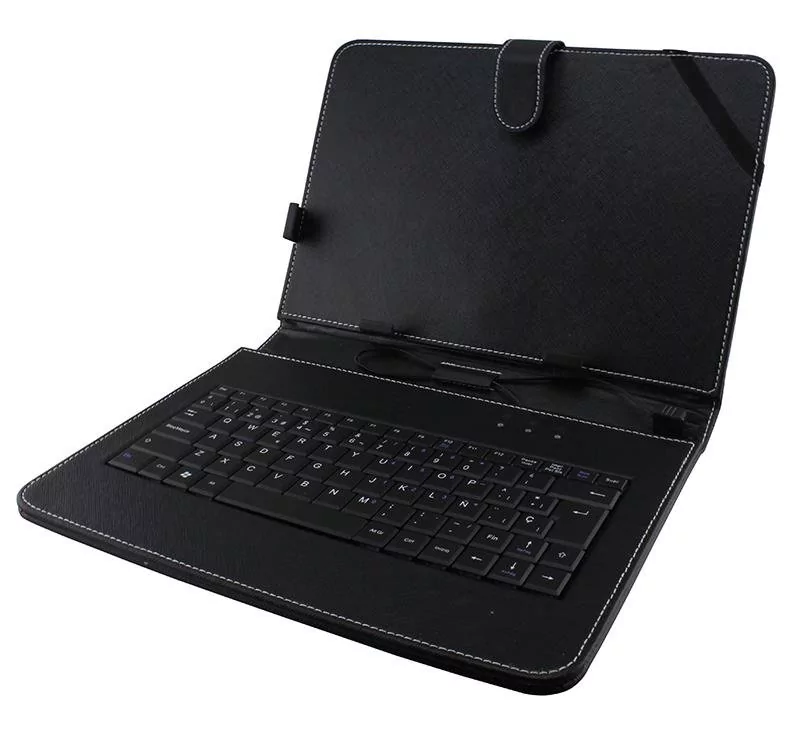 ESPERANZA KLAWIATURA + ETUI DO TABLETÓW 10.1" EK125 MADERA SKÓRA EKOLOGICZNA STAND CZARNE APESPY000000003