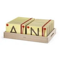 Zabawki interaktywne dla dzieci - Viga Toys Tabliczki Magnetyczne Nauka Pisania Wielkie Litery Viga Toys 50337 - miniaturka - grafika 1