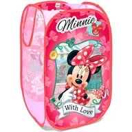 Pojemniki biurowe - Seven Polska Kosz pojemnik schowek na zabawki Minnie TWRRBK3659525 - miniaturka - grafika 1