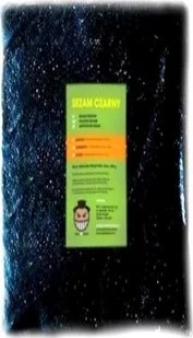 P. W. Rekord Sezam czarny do sushi 500g - Kuchnie świata - miniaturka - grafika 1