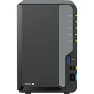 Serwery plików NAS i macierze dyskowe - Serwer plików SYNOLOGY DiskStation DS224+ 24TB (2x12TB), 2GB RAM - miniaturka - grafika 1