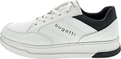 Trampki męskie - BUGATTI Męskie Trampki Stylowe Białe Rozmiar 41 - miniaturka - grafika 1