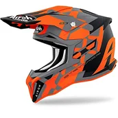 Kaski motocyklowe - Airoh Helmet Striker Xxx Orange Matt Xs - miniaturka - grafika 1