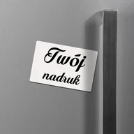 Gadżety dla niej i dla niego - Magnes na lodówkę z MDF-u z Twoim nadrukiem - miniaturka - grafika 1