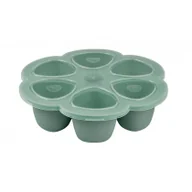 Akcesoria do karmienia - Beaba Silikonowy pojemnik do mrożenia duży Sage green 6 x 150 ml - miniaturka - grafika 1
