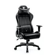Fotele gamingowe - Diablo Chairs X-One 2.0 Normal Size czarno-czarny - miniaturka - grafika 1