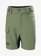 Odzież trekkingowa męska - Spodenki dziecięce Helly Hansen Marka Tur Shorts - lav green - miniaturka - grafika 1