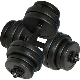 Tko Vidaxl 2 Hantle O Łącznym Ciężarze 31 Kg - Hantle i ciężarki - miniaturka - grafika 1
