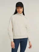 Bluzy damskie - G-Star Bluza w kolorze białym - miniaturka - grafika 1