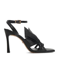 Sandały damskie - Sandały GINO ROSSI EO-LT23-310 Czarny - miniaturka - grafika 1