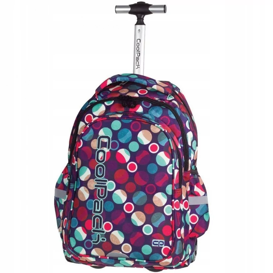 Patio CoolPack Junior Plecak Szkolny Na Kółkach 34L Mosaic Dots 72557CP